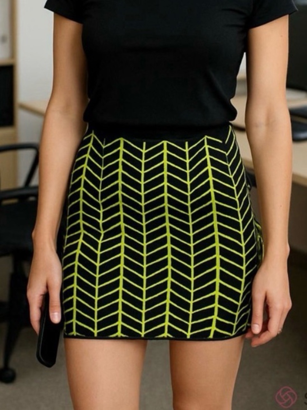 Rachel Roy Knit Skirt Size Small